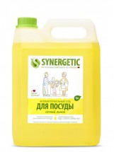SYNERGETIC для мытья посуды «Лимон» 5л оптом