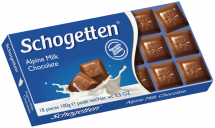 Шоколад Schogetten Alpine Milk Chocolate 100гр оптом