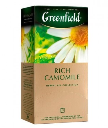 Чай Greenfield Rich Camomile 25пак оптом 