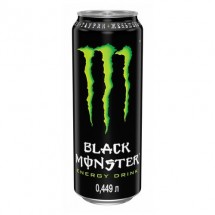 Напиток энергетический Black Monster Energy 0.449л оптом