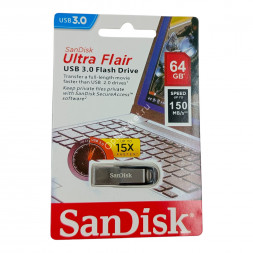 USB накопитель SanDisk CZ73 Ultra Flair 64 GB USB 3.0