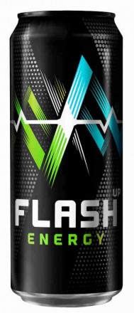 Напиток энергетический Flash Up Energy 0.45л жб оптом 