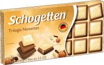 Шоколад Schogetten Trilogia 100гр 1/15 оптом