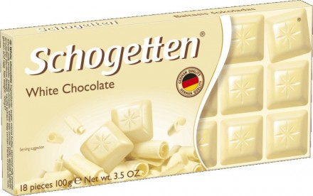 Шоколад Schogetten White 100г оптом 