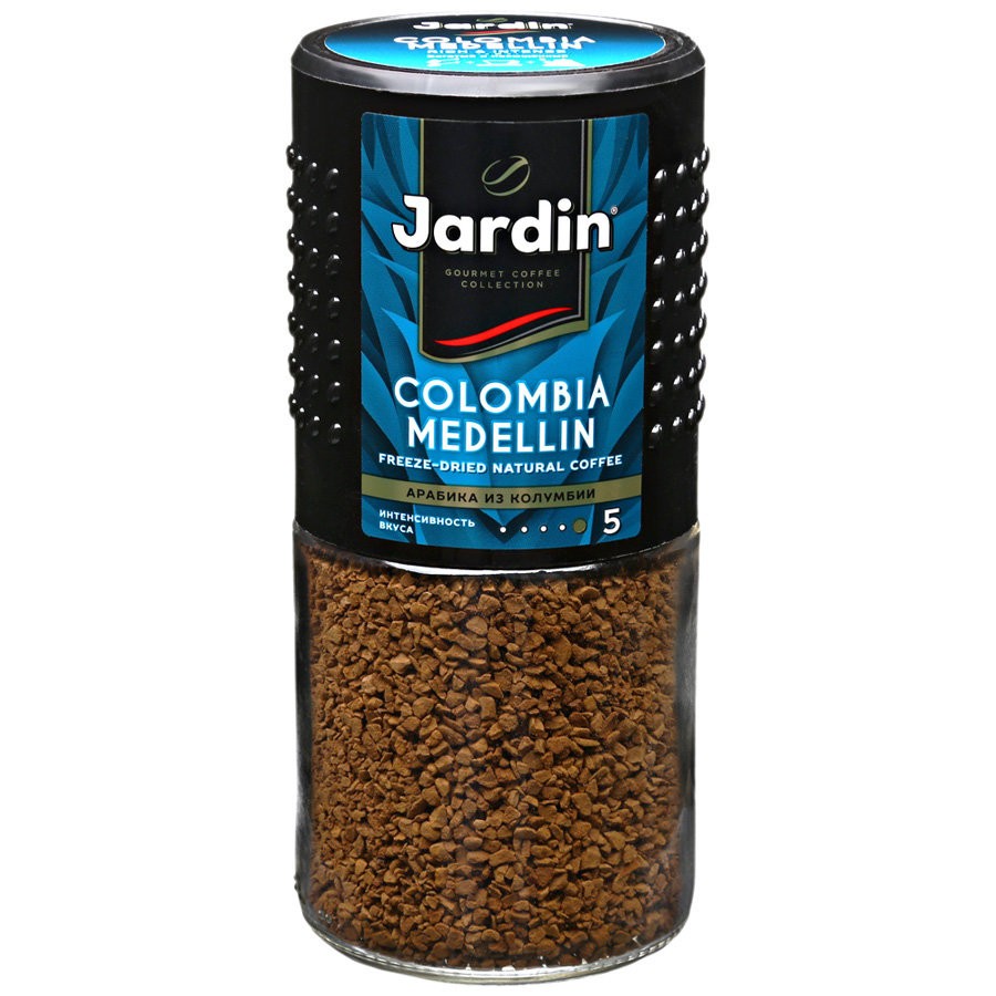 Кофе растворимый Jardin Colombia Medellin 95 г оптом 