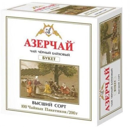 Чай черный Азерчай Букет 100п оптом 