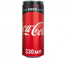 Газированный напиток Coca-Cola Zero 0,33 л оптом