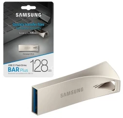 USB накопитель Samsung Bar plus gray 128 GB