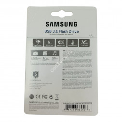 USB накопитель Samsung Bar plus gray 256 GB