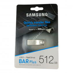 USB накопитель Samsung Bar plus gray 512 GB