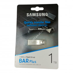 USB накопитель Samsung Bar plus gray 1 ТB
