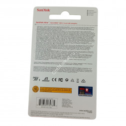 Карта памяти Sandisk ultra MicroSDHS uhs card 16 GB