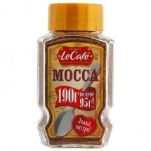 Кофе растворимый LE CAFE Моccа с ложкой 95гр оптом