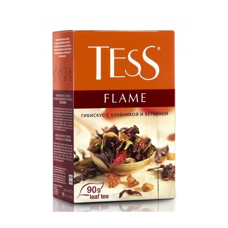 Чай Tess Flame листовой 90гр оптом 