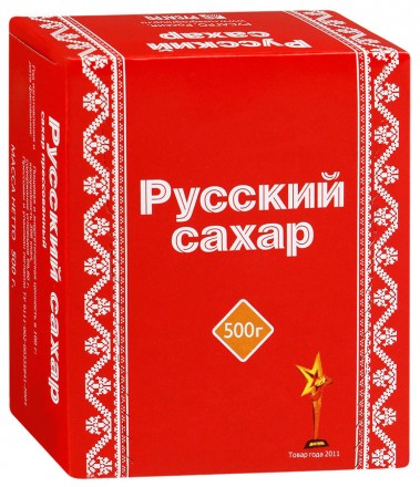 Русский сахар рафинад Экстра 500 г оптом 