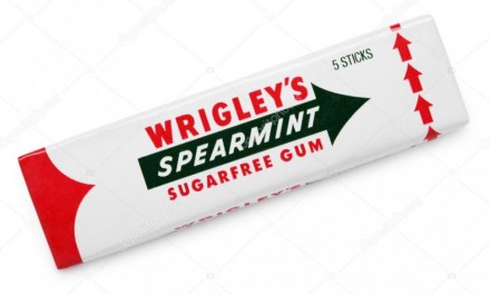 Жевательная резинка Wrigley&#039;s Spearmint Sugarfree gum оптом 