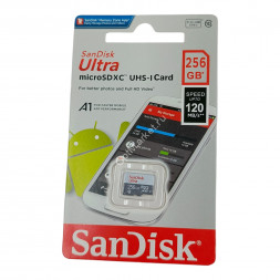 Карта памяти Sandisk ultra MicroSDHS uhs card 256 GB