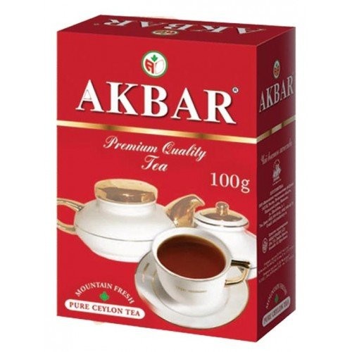 Чай черный листовой Akbar red&white 100 г оптом 