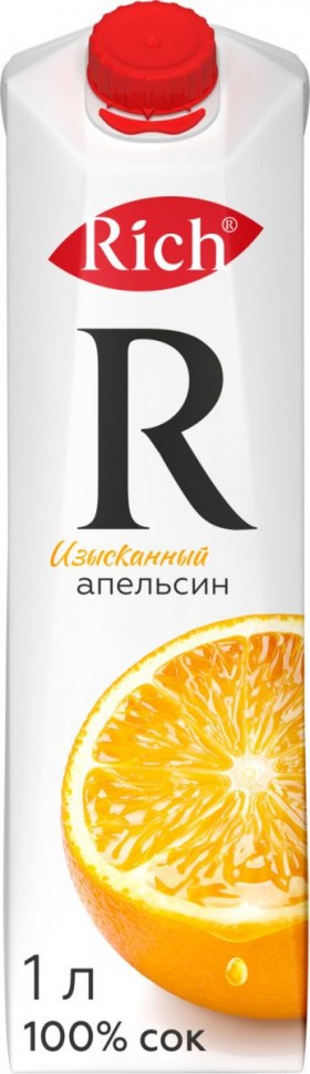 Сок Rich Апельсиновый 1л оптом 