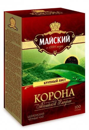Чай черный Майский Корона Российской Империи оптом 