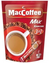 Кофе растворимый MacCoffee Max Классик 20x16г оптом