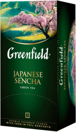 Чай зеленый Greenfield Japanese Sencha 25пак оптом 