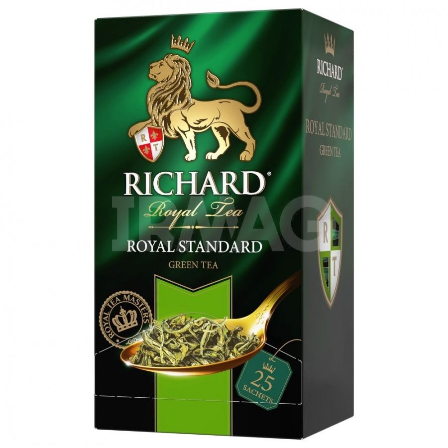 Чай зеленый Richard Royal Standard Green 25пак оптом 