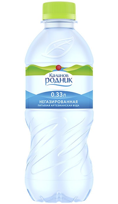 Вода питьевая Калинов Родник негазированная 0,33 л оптом 