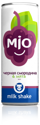 Газированный напиток MIO Черная смородина и мята 0,33 л оптом 