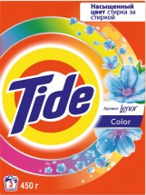 Стиральный порошок Tide автомат Color Lenor, 450 г оптом
