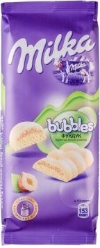 Шоколад Milka Bubbles Фундук 83г оптом 