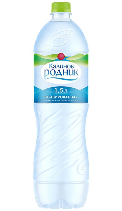 Вода питьевая Калинов Родник негазированная 1,5 л оптом 