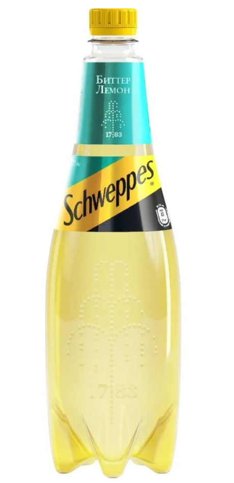 Газированный напиток Schweppes Биттер Лемон 0,9 л оптом 