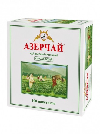 Чай зеленый Азерчай 100п оптом 