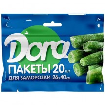 Пакеты для заморозки Dora 20шт 26х40см оптом