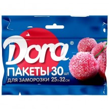 Пакеты для заморозки Dora 30шт 25х32см оптом