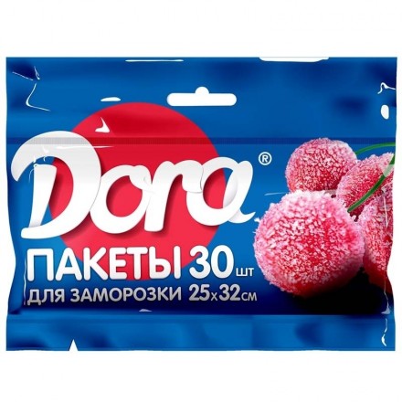 Пакеты для заморозки Dora 30шт 25х32см оптом 
