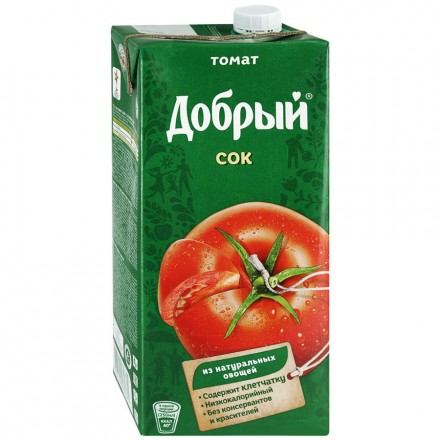 Сок Добрый томатный 2 л оптом 