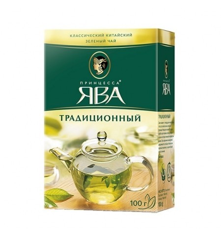 Чай зеленый Принцесса Ява традиционный 100г оптом 