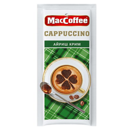 Кофе растворимый МасСoffee Cappuccino Айриш Крим 12,5г оптом 