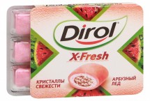 Жевательная резинка Dirol X-fresh Арбуз оптом