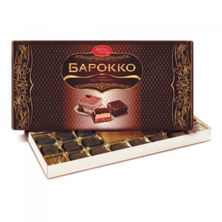 Набор конфет Барокко вкус тирамису 300 г Красный Октябрь оптом 