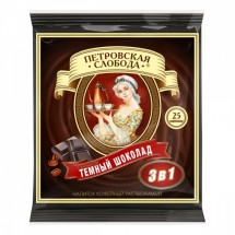 Кофе растворимый Петровская слобода 3в1 Темный Шоколад 18гр оптом