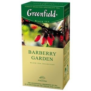 Черный чай Greenfield Barberry Garden 25 пак оптом 