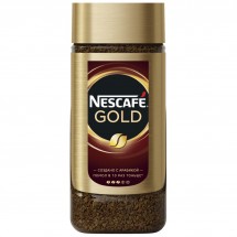 Кофе молотый в растворимом Nescafe Gold 95 г оптом