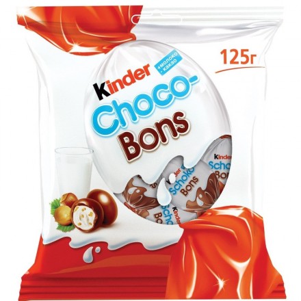 Шоколад молочный Kinder Choco-Bons 125г оптом 