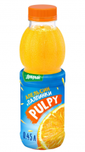 Напиток Pulpy Апельсин 0.45л оптом