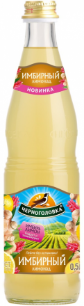 Напитки из Черноголовки Имбирный лимонад 0,5 л стекло оптом 
