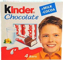 Шоколад молочный Kinder Chocolate 50г оптом