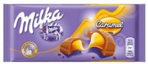 Шоколад Milka Карамель 85г оптом